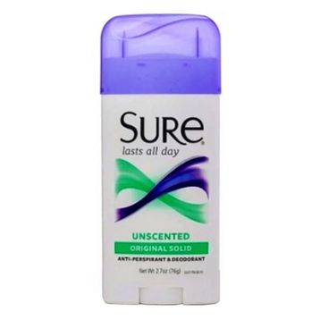 Sure Regular Solid Orginal Anti-Perspirant 76 gr Kokusuz Deodorant