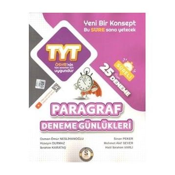 Süre Yayınları TYT Paragraf 25'li Deneme Günlükleri