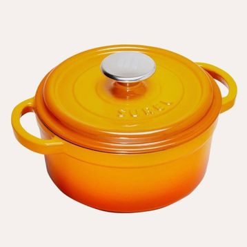 Sürel 20 cm Turuncu Derin Tencere