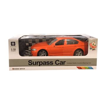 Surpass Car 1:18 Pilli Kırmızı Uzaktan Kumandalı Araba