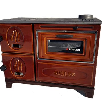 Süsler 5312 Kahverengi Modern Kuzine Soba