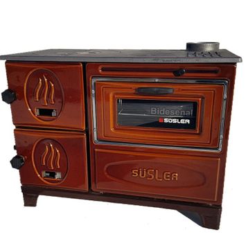 Süsler 5312 Kahverengi Modern Kuzine Soba