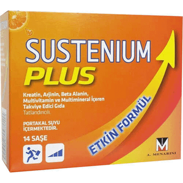 Sustenium Plus Kreatin Arjinin Beta Alanin 14 Saşe