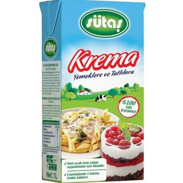 Sütaş 1 lt Krema