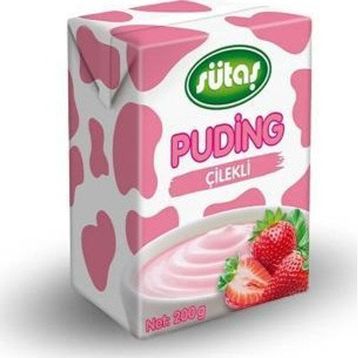 Sütaş 200 gr Çilekli Puding