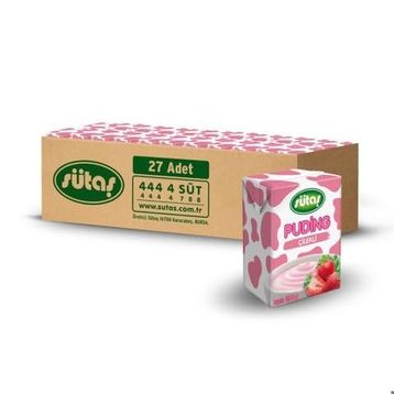 Sütaş 200 gr Çilekli Puding
