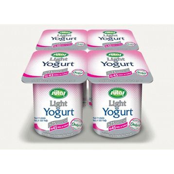 Sütaş 4x125 gr Light Yoğurt