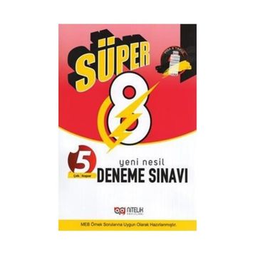 Suumlper 8. Sınıf Fen Bilimleri Yeni Nesil Deneme Sınavı Nitelik Yayınları