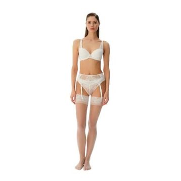 Suwen Ekru Latte Garter Kemerli Jartiyer