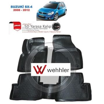Suzuki Sx4 2013 Sonrası 3D Havuzlu Paspas