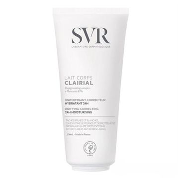 SVR Clairial Lait Corps 200 ml Leke Karşıtı Cilt Tonu Eşitleyici Vücut Sütü