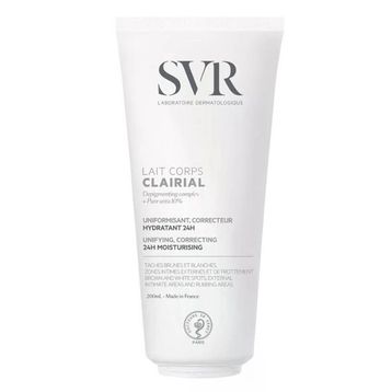 SVR Clairial Lait Corps 200 ml Leke Karşıtı Cilt Tonu Eşitleyici Vücut Sütü