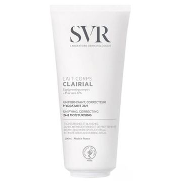 SVR Clairial Lait Corps 200 ml Leke Karşıtı Cilt Tonu Eşitleyici Vücut Sütü