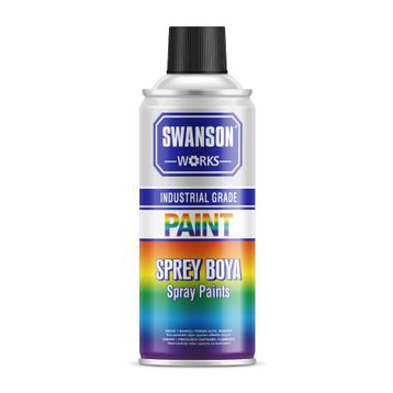 Swanson Works Parlak Siyah 400 ML Sprey Boya