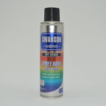 Swanson Works Siyah 250 ML Sprey Boya