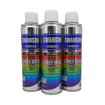 Swanson Works Siyah 250 ML Sprey Boya