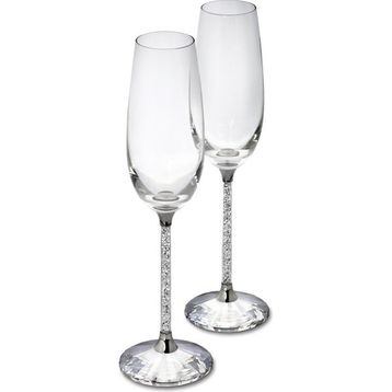Swarovski 255678 Crystalline Toasting Flutes Set Of 2 Ev Dekorasyonu