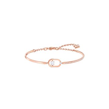 Swarovski 5472382 North Oval Pave Czwh Ros M Swarovski Bilezik