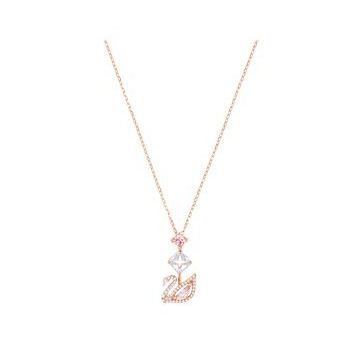 Swarovski 5473024 Dazzling Swan Y Czmo Ros Swarovski Kolye