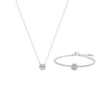 Swarovski 5506386 Sparkling Dc Blue Czfu Cry Rhs Swarovski Takı Seti