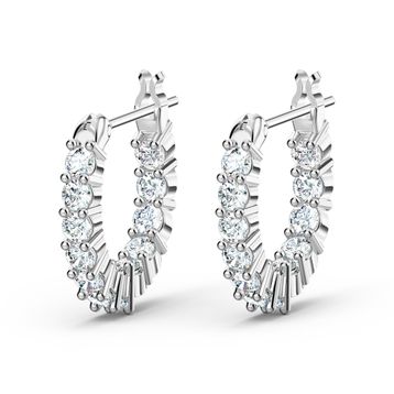 Swarovski 5562126 Vıttore-Pe Mını Hoop Czwh-Rhs Swarovski Küpe