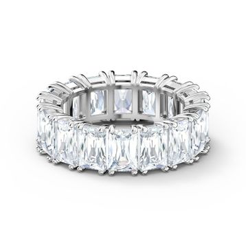 Swarovski 5572686 Vıttore-Rıng 125 Czwh-Rhs 58 Swarovski Yüzük