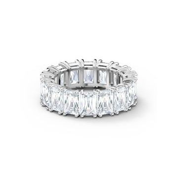 Swarovski 5572689 Vıttore-Rıng 125 Czwh-Rhs 52 Swarovski Yüzük