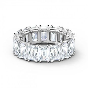 Swarovski 5572699 Vıttore-Rıng 125 Czwh-Rhs 50 Swarovski Yüzük