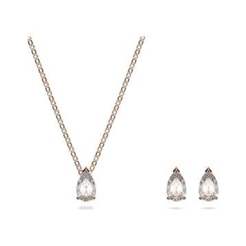 Swarovski 5576114 SS Te Attract White-Ros Set