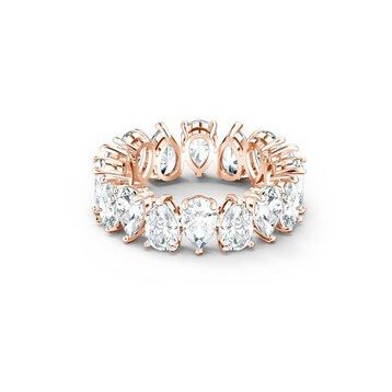 Swarovski 5586163 Vıttore-Rıng Pear Czwh-Ros 2 50 Swarovski Yüzük