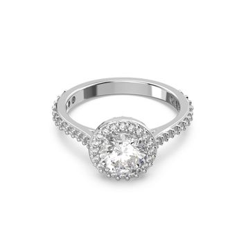 Swarovski 5642626 Cons tella:Ring Rnd Pv L Whıte Rhs 60 Swarovski Yüzük