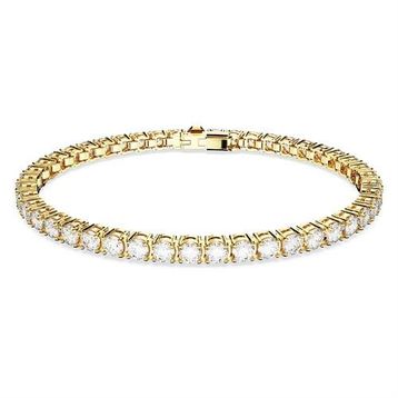 Swarovski 5657665 RE Matrix Bracelet S White/GOS S Bilezik