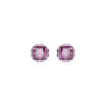 Swarovski 5660797 Birthstone Pe Studs Feb Pur-Rhs Küpe