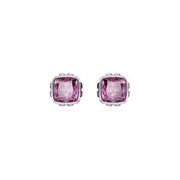 Swarovski 5660797 Birthstone Pe Studs Feb Pur-Rhs Küpe