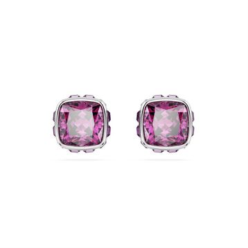 Swarovski 5660797 Birthstone Pe Studs Feb Pur-Rhs Küpe