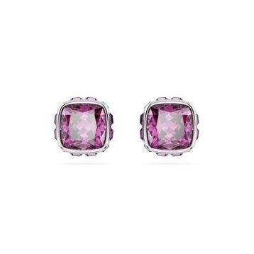 Swarovski 5660797 Birthstone Pe Studs Feb Pur-Rhs Küpe