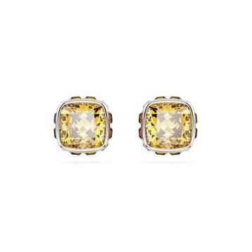 Swarovski 5660802 Birthstone Pe Studs Nov Yel-Rhs Küpe