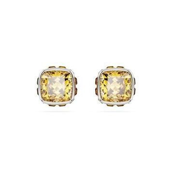Swarovski 5660802 Birthstone Pe Studs Nov Yel-Rhs Küpe