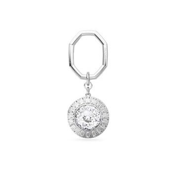 Swarovski 5669119 Lucent Keyring Cre-Rhs Anahtarlık