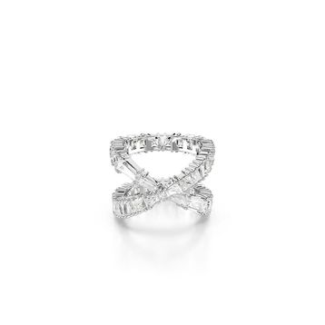 Swarovski 5677633 Hyperbola Ring White-Rhs 58 Yüzük
