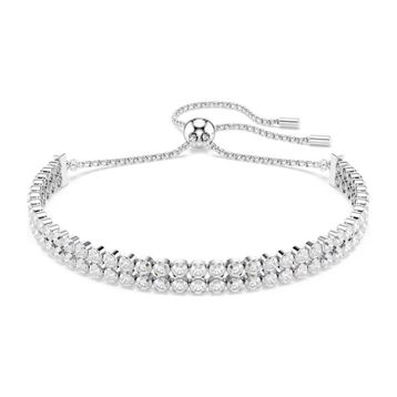 Swarovski 5678252 Re Matrix Bracelet Db White-Rhs M Bilezik