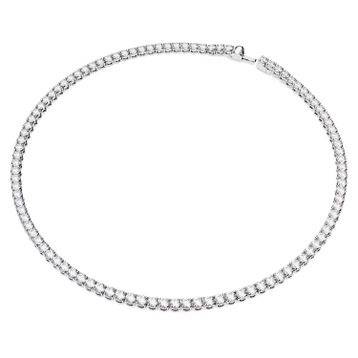 Swarovski 5681801 Matrix Tennis Neclace Round Cut Small White Rhodium Plated Kolye