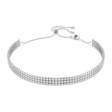 Swarovski 5685755 Matrix Choker White-Rhs Kolye