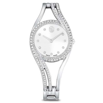 Swarovski 5689432 Hyperbola Bangle MB STS/White/STS Kol Saati