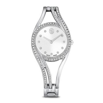Swarovski 5689432 Hyperbola Bangle MB STS/White/STS Kol Saati
