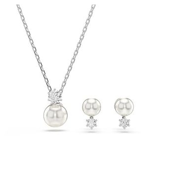 Swarovski 5689624 Matrix Pearl White-Rhs Set