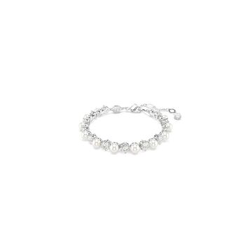 Swarovski 5689625 Matrix Tb Pearl White-Rhs M Bilezik