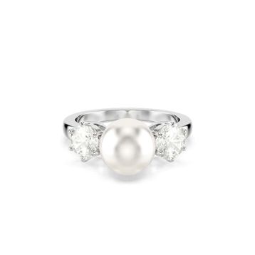 Swarovski 5689628 Matrix Ring 8 mm Pearl White-Rhs 58 Yüzük