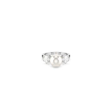 Swarovski 5689629 Matrix Ring 8 mm Pearl White-Rhs 60 Yüzük