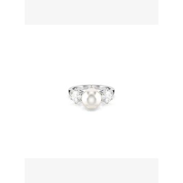 Swarovski 5689629 Matrix Ring 8 mm Pearl White-Rhs 60 Yüzük